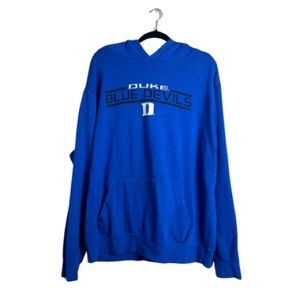 Men’s Duke University hoodie blue size XXL